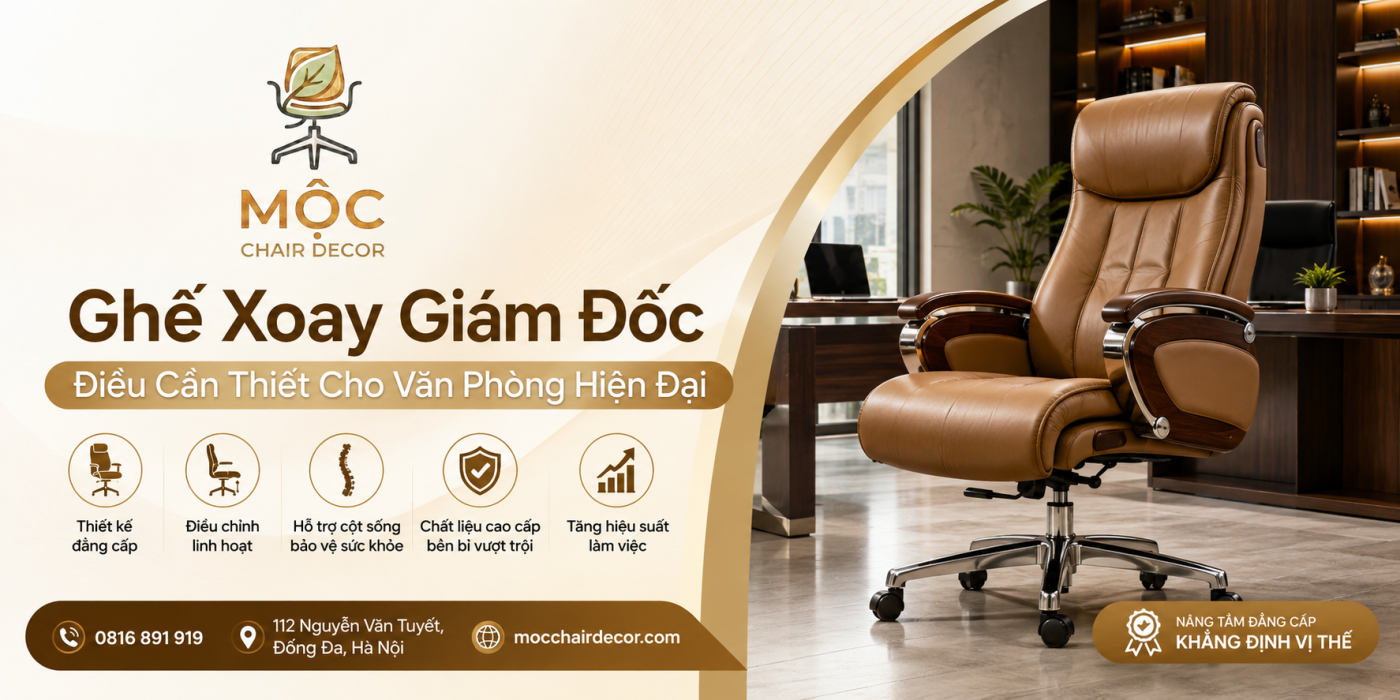 ghế xoay giám đốc