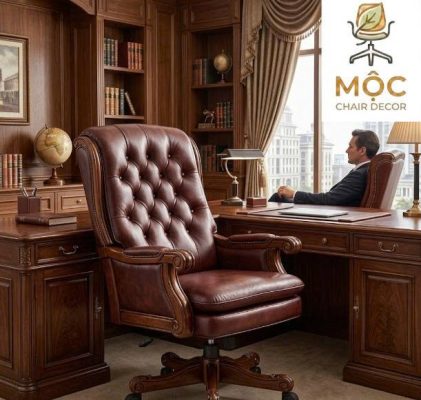 Ghế Giám Đốc Phong Cách Cổ Điển