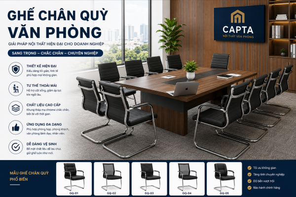 Ghế Chân Quỳ Văn Phòng