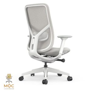 ghế công thái học GT-325 lưng lưới xám trắng