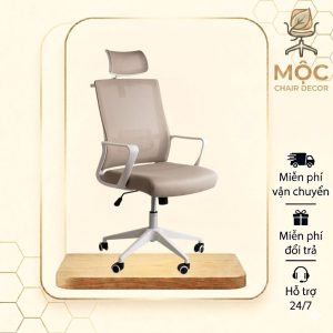 Ghế Xoay Văn Phòng Tựa Đầu Lưới GX-TD18