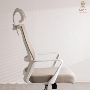 ghế xoay văn phòng GX-TD18 tựa đầu lưới
