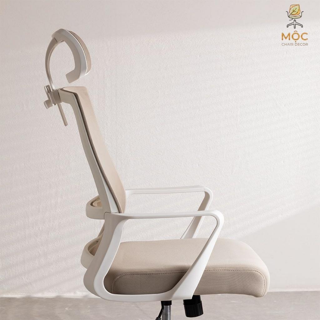 ghế xoay văn phòng GX-TD18 tựa đầu lưới