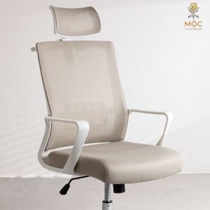 ghế xoay văn phòng GX-TD18 tựa đầu lưới