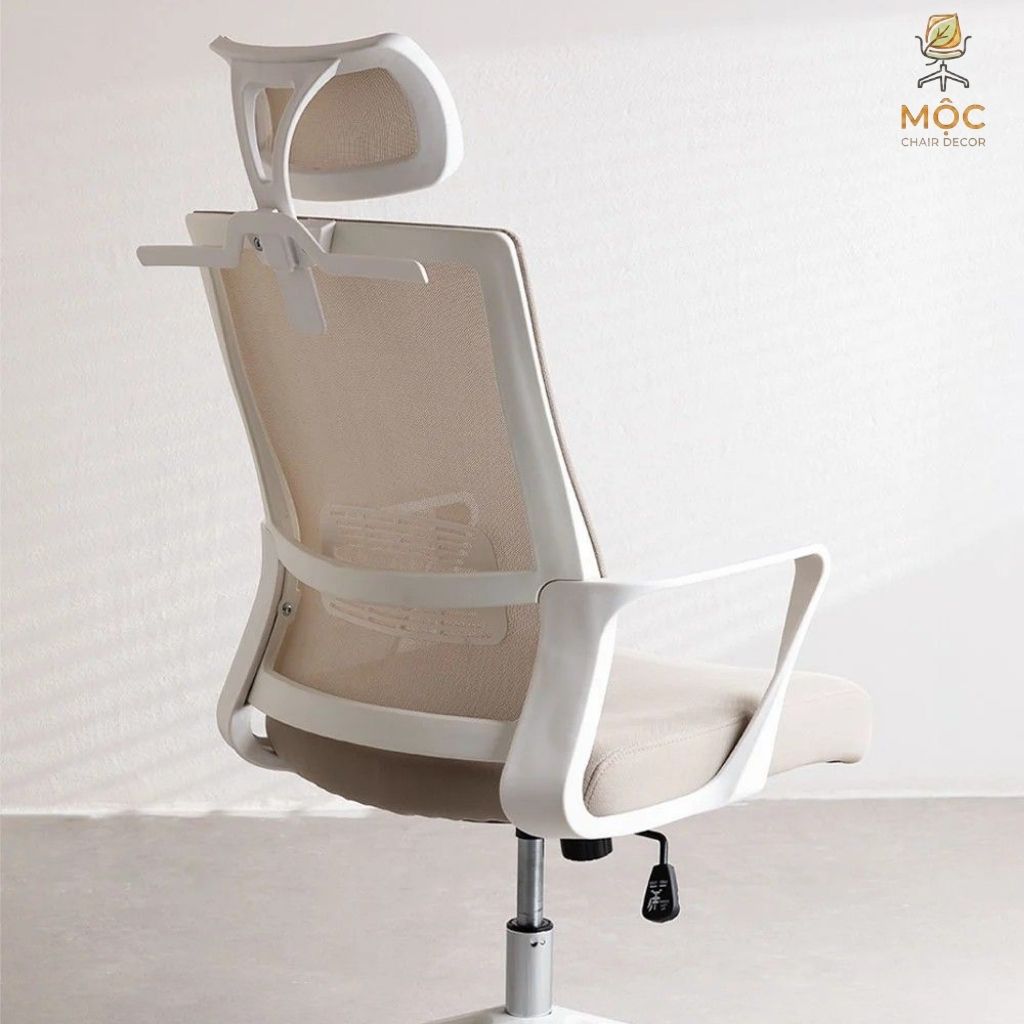 ghế xoay văn phòng GX-TD18 tựa đầu lưới