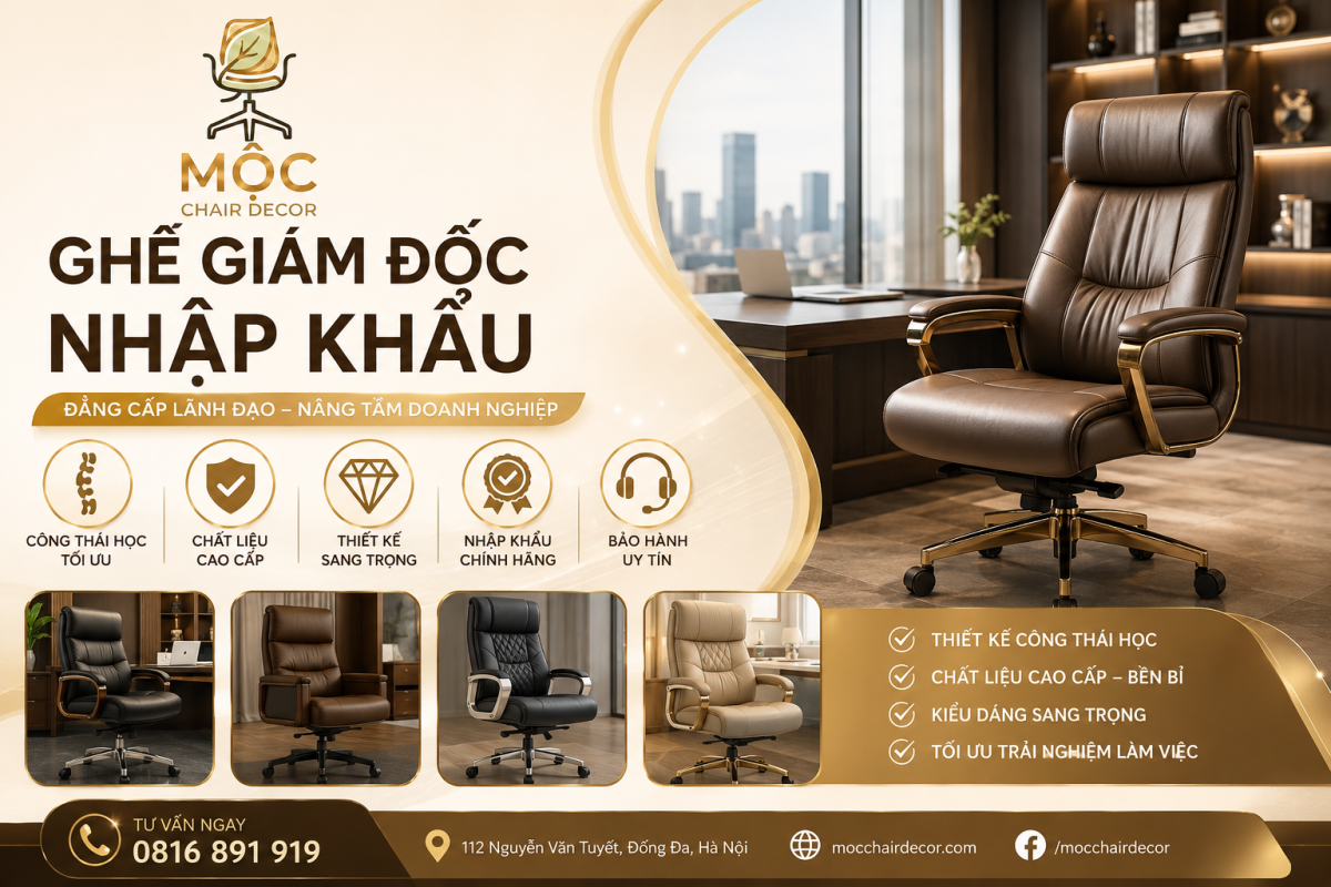 ghế giám đốc nhập khẩu