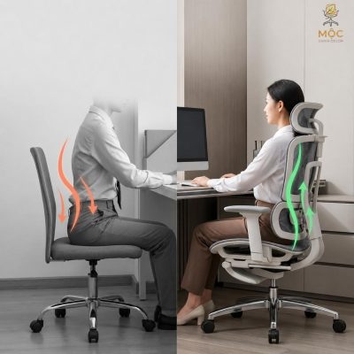 Ghế Làm Việc Cho Designer Và Lập Trình Viên: Cách Chọn Để Ngồi Thoải Mái Cả Ngày